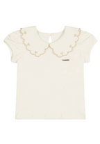 Blusa C/Cuellito Coloritta - Crudo
