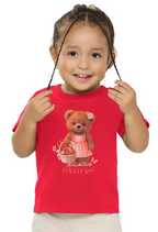 Remera Osito Elian - Rojo