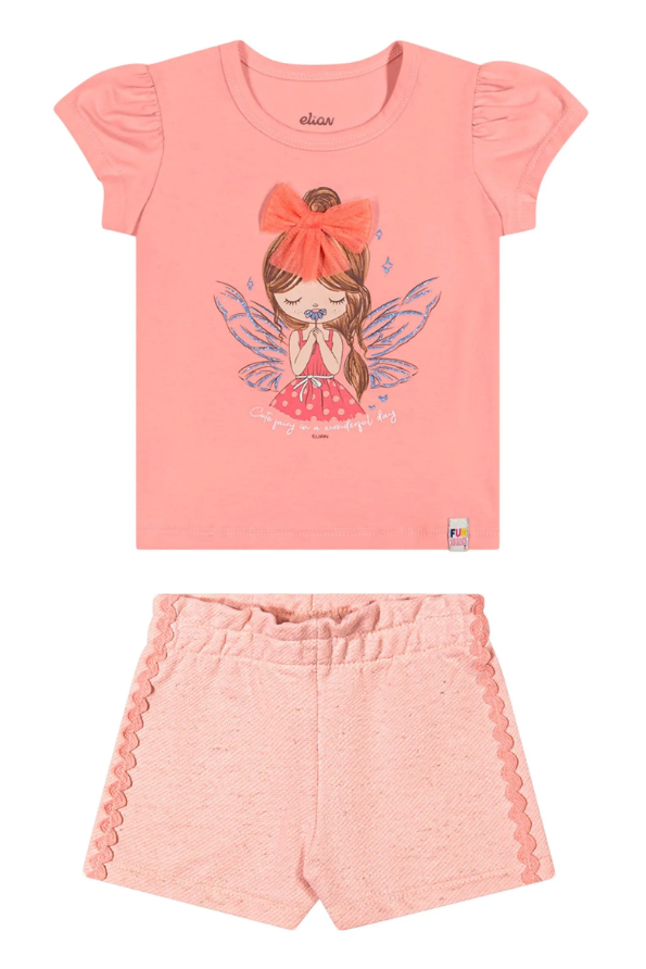 Conjunto Fairy Elian - Rosado