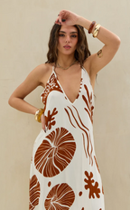 Vestido Shibi LaQuia - Marron