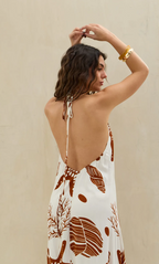 Vestido Shibi LaQuia - Marron