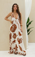 Vestido Shibi LaQuia - Marron