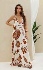 Vestido Shibi LaQuia - Marron
