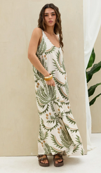Vestido Estampado LaQuia - Verde