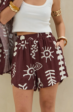 Short Estampado LaQuia - Choco