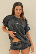 Remera Acid LaQuia - Negro