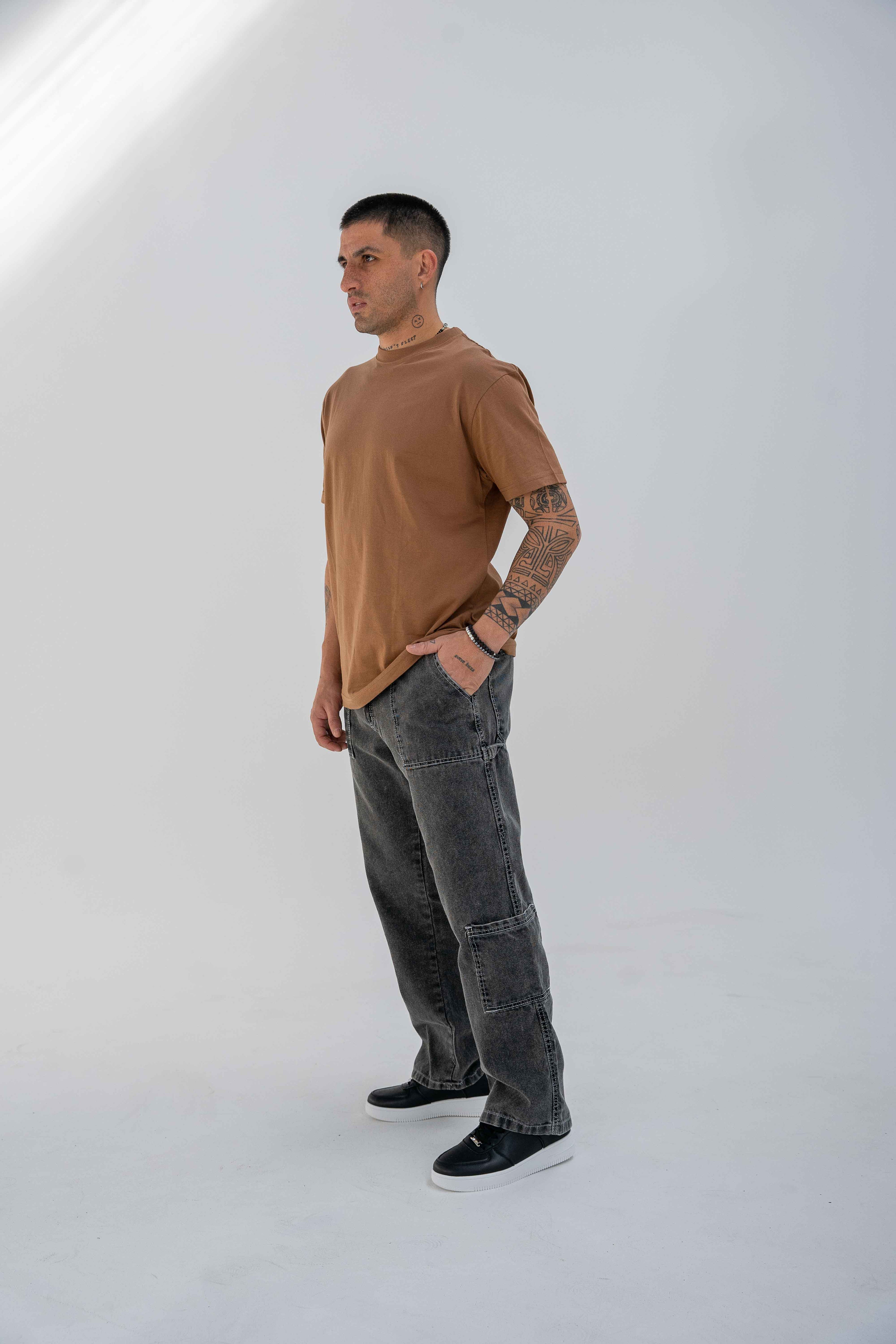 Remera Core Marron