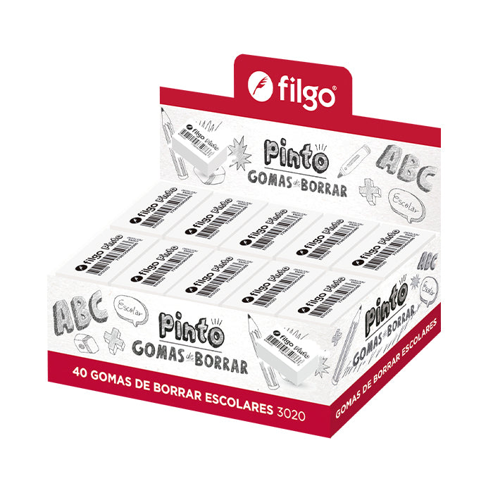 Goma de borrar lápiz Pinto