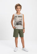 Conjunto The Summer - Gris/Verde