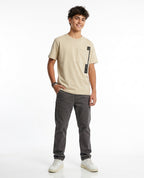 Remera Bolsillo Coloritta - Beige