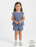 Conjunto Flores Coloritta - Azul
