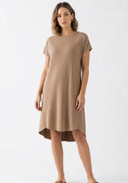 Vestido C/Mangas Lunender - Rosa