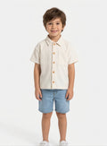 Camisa de Punto Coloritta - Beige