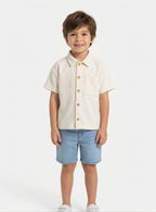 Camisa de Punto Coloritta - Beige