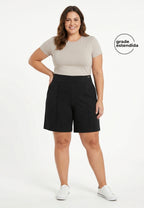 Bermudas Marialícia - Preto
