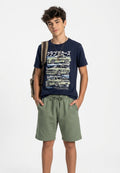 Conjunto Supecars Elian - Azul