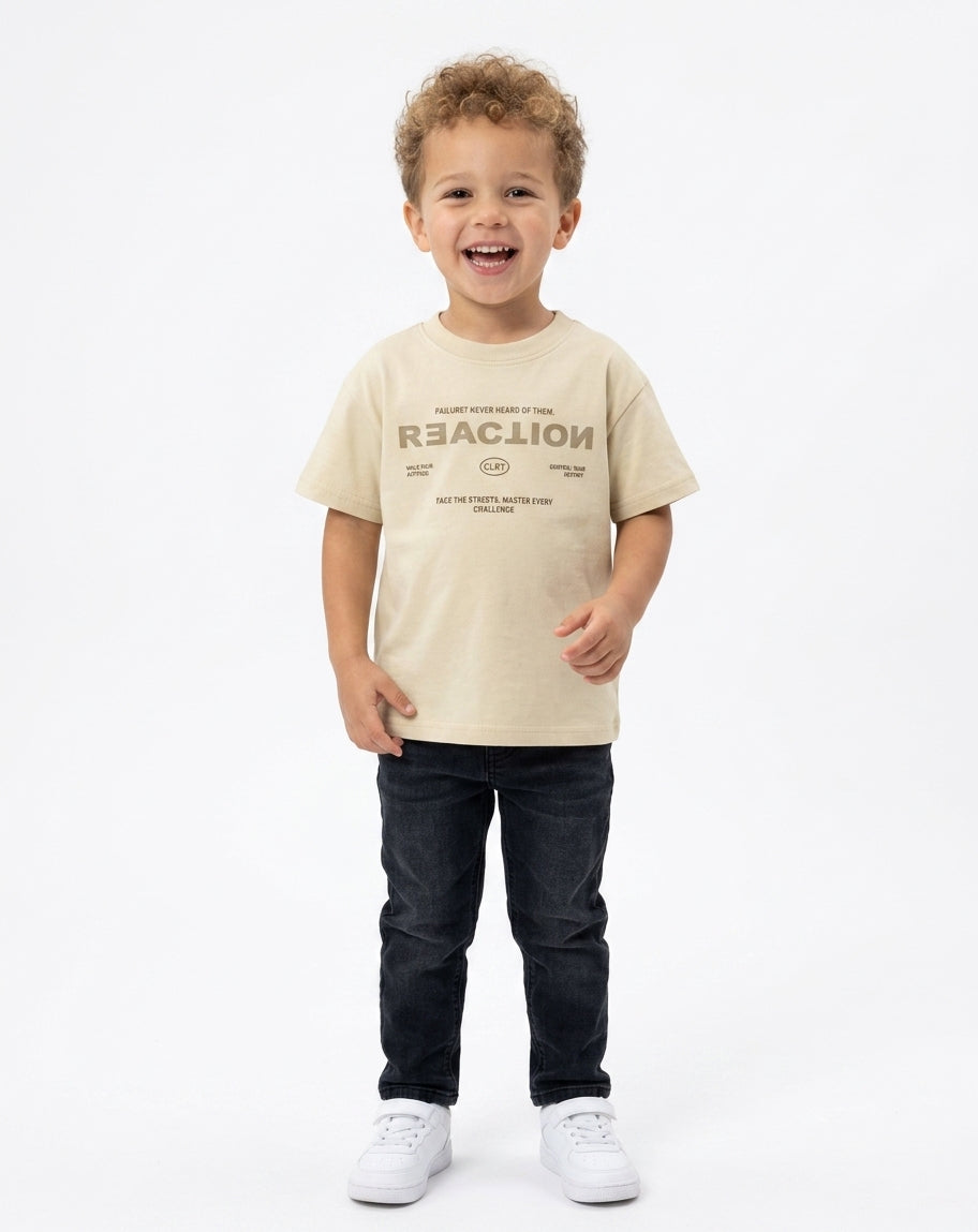 Remera Reaction Coloritta - Beige