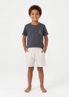 Conjunto Vacation State Coloritta - Azul/Beige
