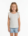 Blusa Broderie Coloritta - Beige