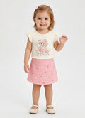Conjunto Osito Brandili - Rosa