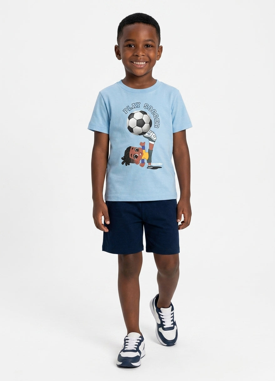 Conjunto Soccer Elian - Azul