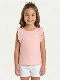 Blusa Broderie Coloritta - Rosa