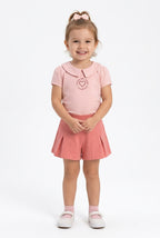 Conjunto Corazon Coloritta - Rosado