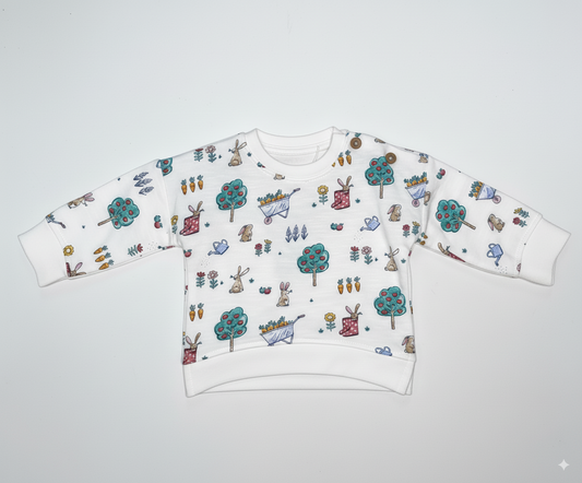 Buzo Sin Felpa Estampado Bebe