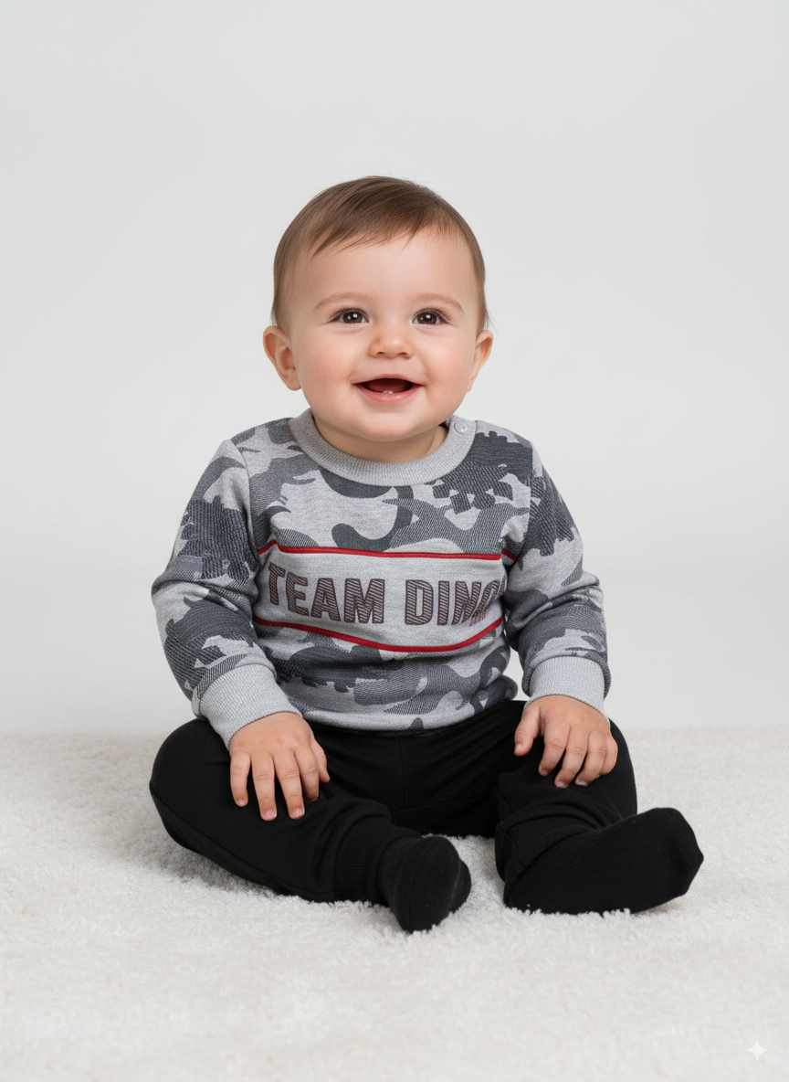 Conjunto Con Felpa Dinos Alakazoo