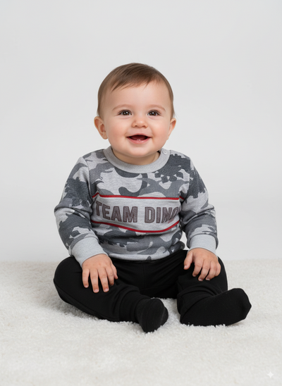 Conjunto Con Felpa Dinos Alakazoo