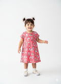 Vestido Pulla Bulla Estampa Rosa