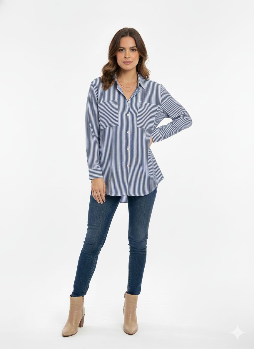 CAMISA RAYADA CUATROASES