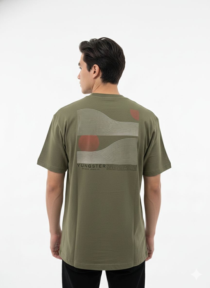 REMERA GANGSTER VERDE