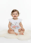 REMERA OSO BLANCO PULLA BULLA