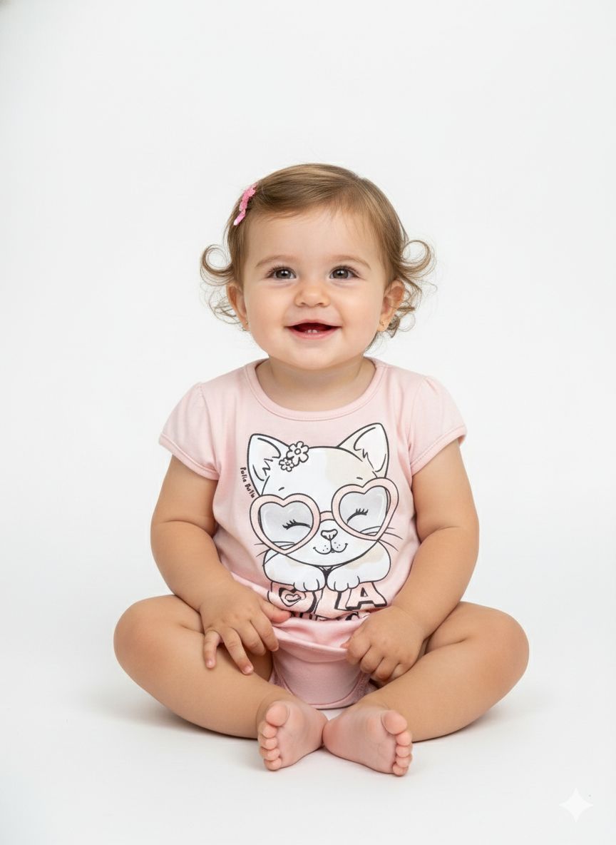 REMERA CAT ROSA PULLA BULLA