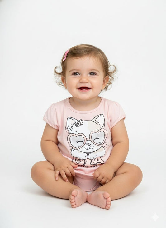 REMERA CAT ROSA PULLA BULLA