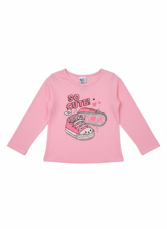 REMERA CUTE ROSA PULLA BULLA