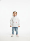 CAMPERA RAINBOW BLANCA