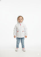 CAMPERA RAINBOW BLANCA