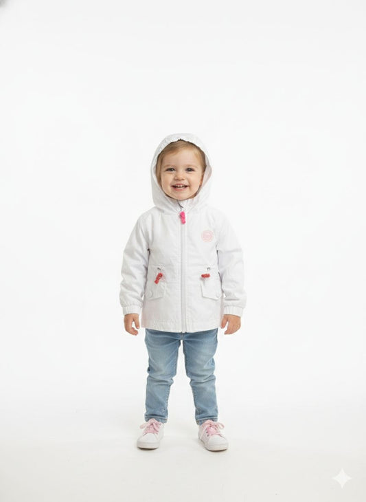 CAMPERA RAINBOW BLANCA
