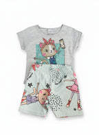 Conjunto Cat - Gris