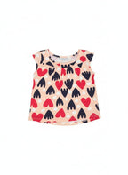 Conjunto Festa - Salmon/Azul