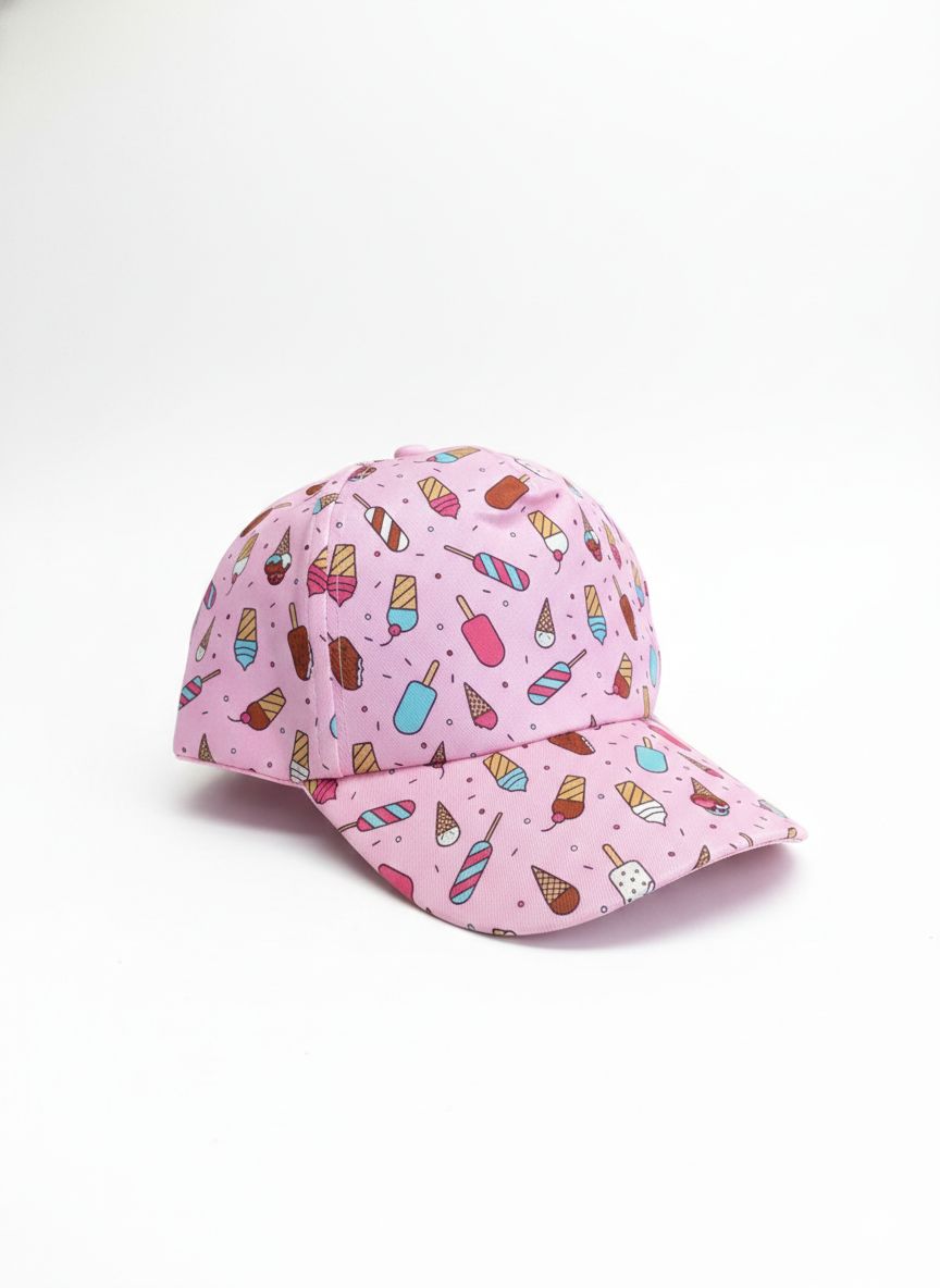 GORRO HELADOS ROSA