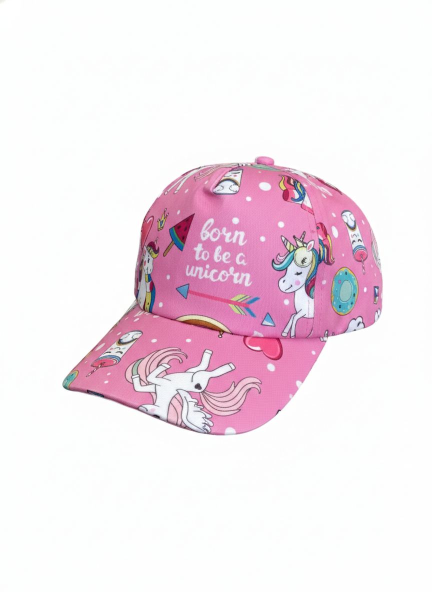 GORRO UNICORNIO ROSA