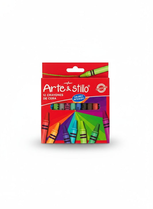 Crayones de cera Arte & Stillo® x12