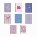 Pack x4 Cuadernola ilustra tapa dura diseño surtidos