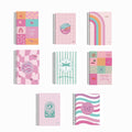 Pack x4 Cuadernola ilustra tapa dura diseño surtidos