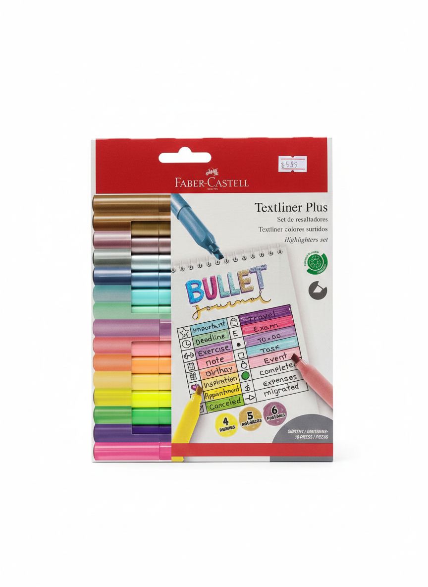 Resaltadores Faber-castell Textliner Plus X 15