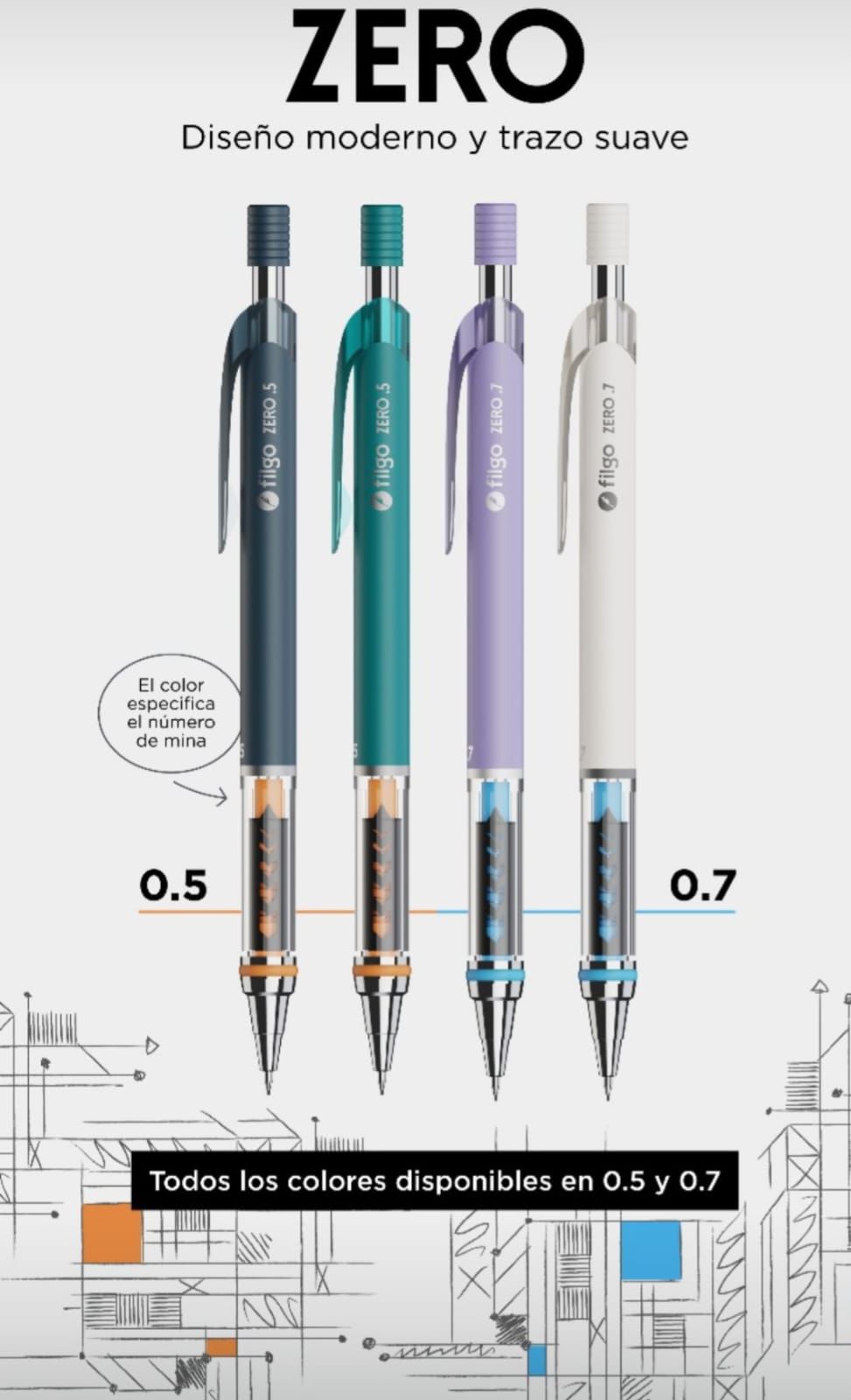 Lapiz Mecanico Filgo 0.5Mm