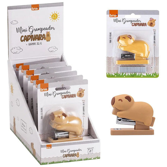 Engrampadora capibara + Grampas